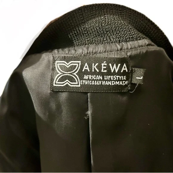 Multicolor Patterned Men's Jacket - Picture 4 of 5